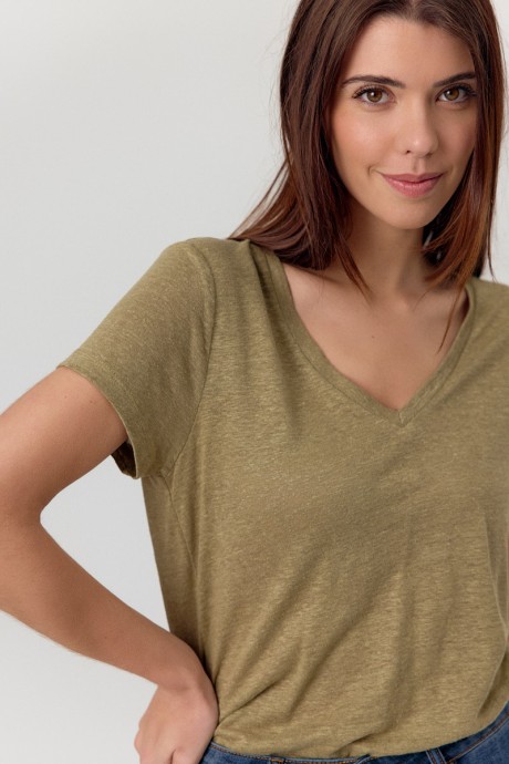 T-SHIRT BRITNEY KHAKI-CTA