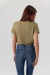T-SHIRT BRITNEY KHAKI-CTA