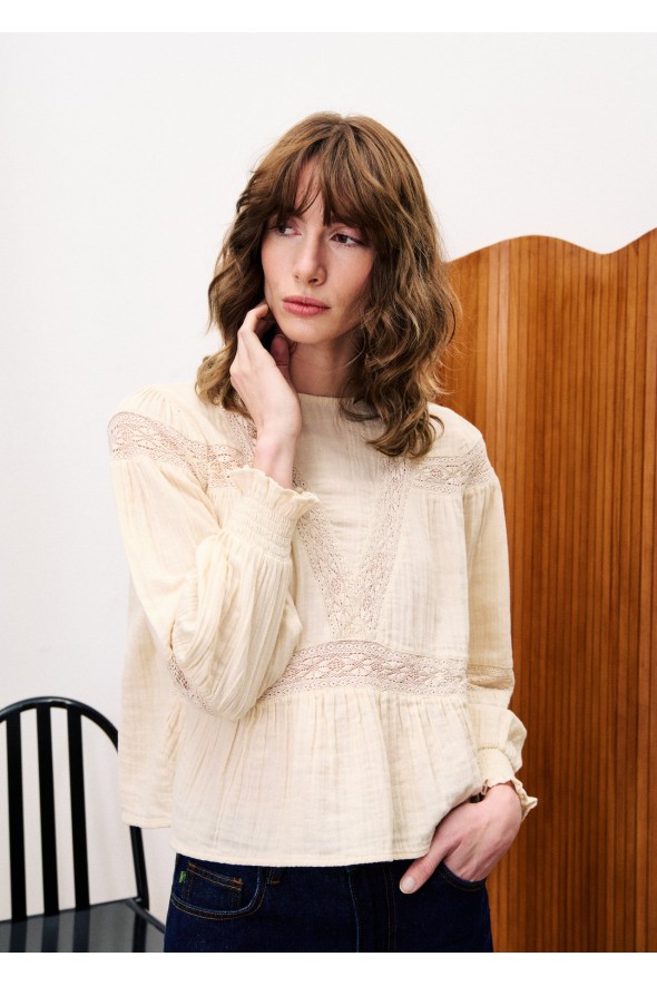 BLOUSE AMBRE-BL