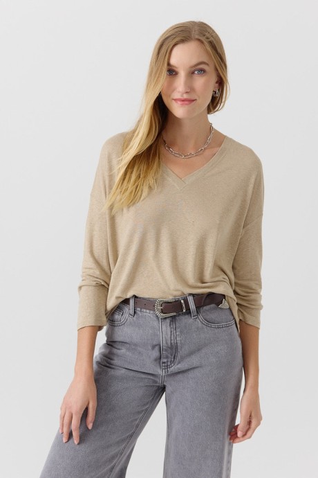 T-SHIRT AMAYA BEIGE-CTA