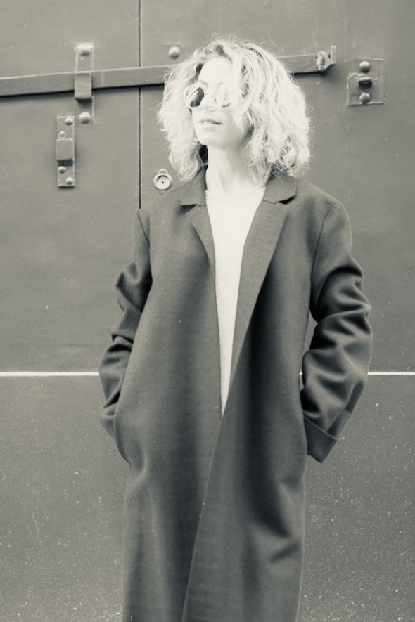 GABARDINA BUREL AZUL