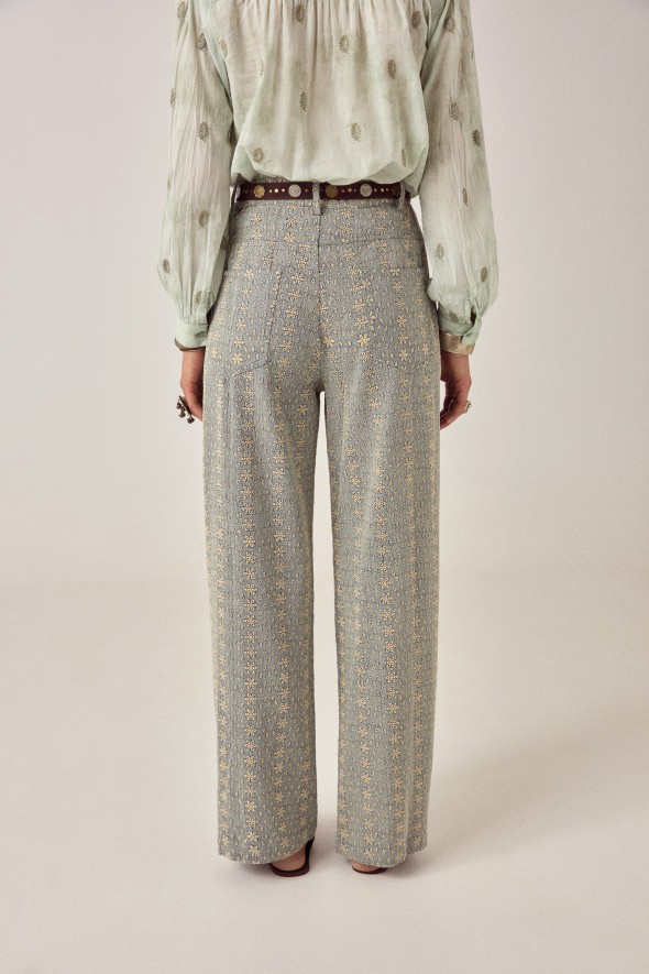 PANT THEODORE WESTERN LACE