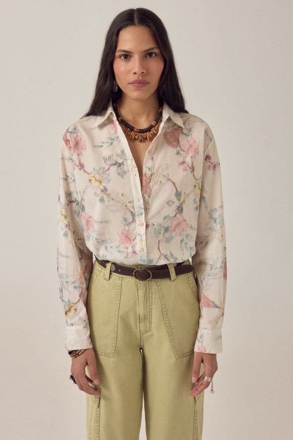 CAMISA NARCISO BOTANICA