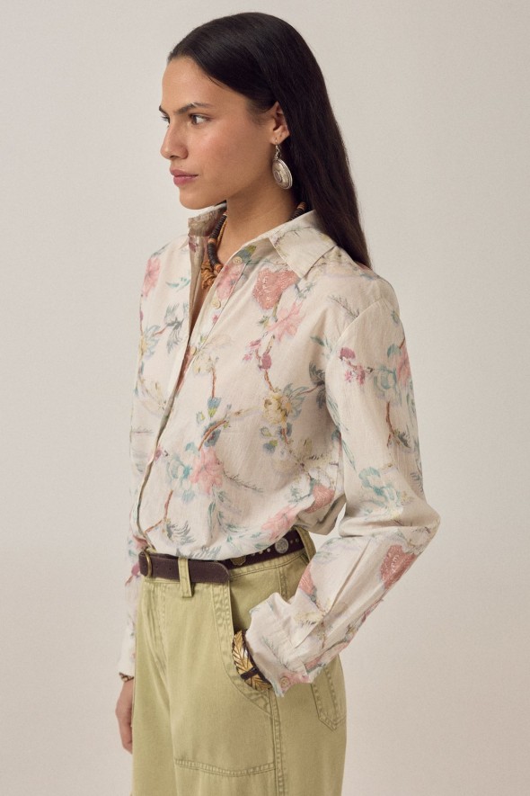 CAMISA NARCISO BOTANICA