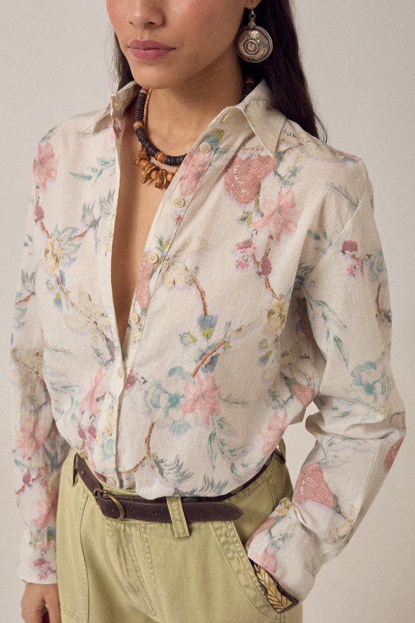 CAMISA NARCISO BOTANICA