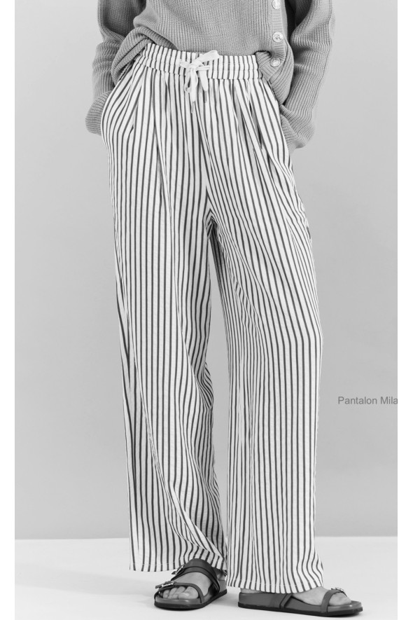 MILA KHAKI PANTALÓN