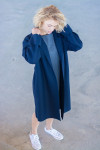GABARDINA BUREL AZUL