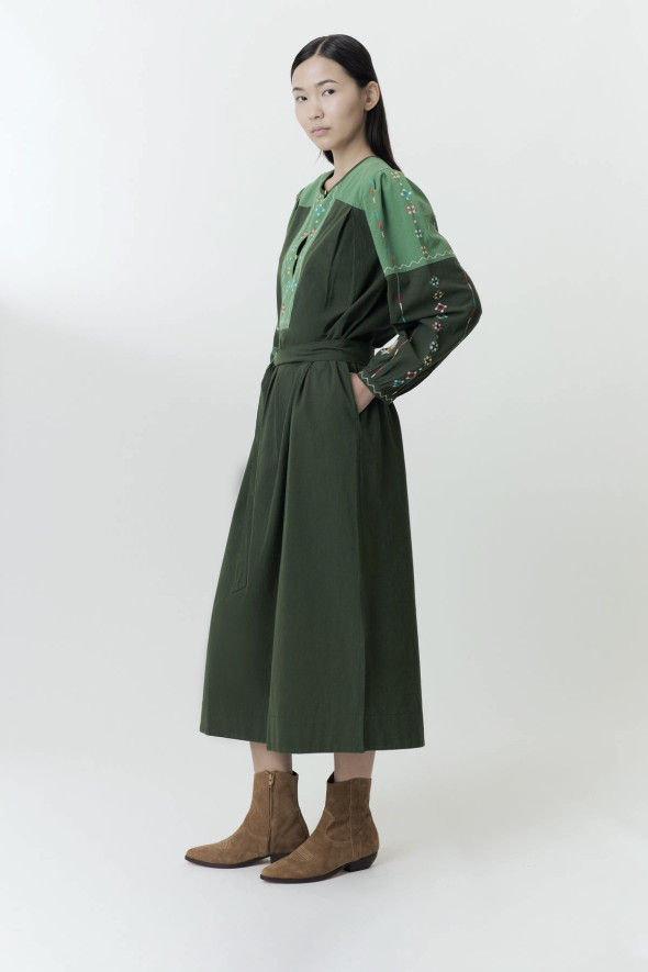 ROBE RUOKI GREEN