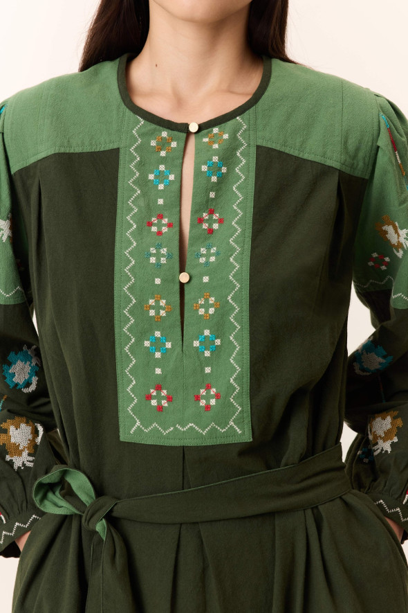 ROBE RUOKI GREEN